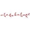 Premier Frosted Berry Garland 1.8m