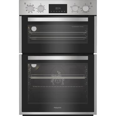 Hotpoint Built In Double Oven Stainless Steel 38-71l