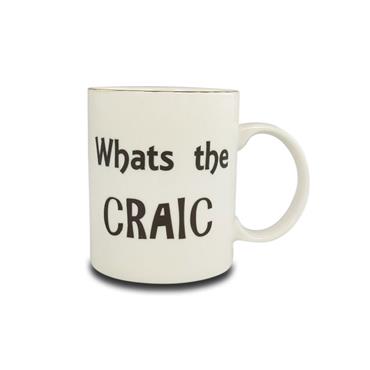 Shannonbridge Pottery Mug Whats The Craic