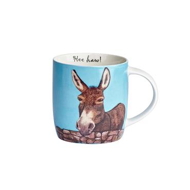 Shannonbridge Pottery Mug Farmyard Donkey