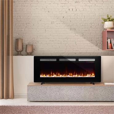 Sierra 48" Wall Mounted Electric Fire 2kw
