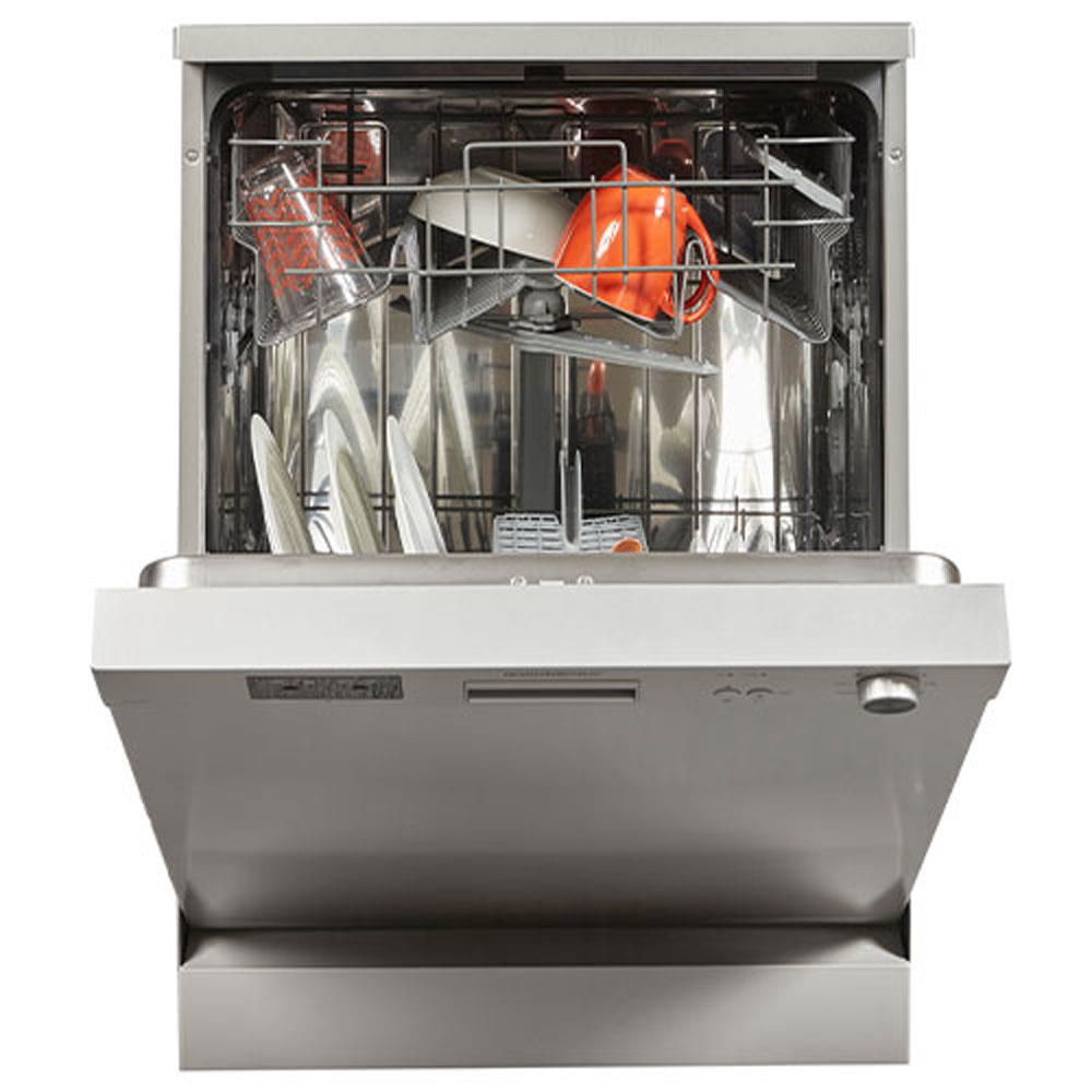 Nordmende 60cm Freestanding Dishwasher Silver Stakelums Home
