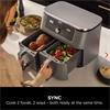 Ninja Air Fryer Dark Grey Metallic 9.5l