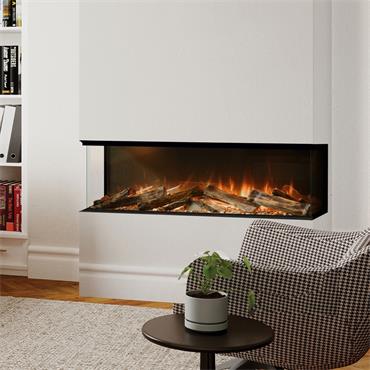 E-lectra 1250 E-lumaflame "Built In" E-Smart Electric Fire