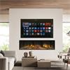 E-lectra 1500mm Electric Fire 4kw Black Edition
