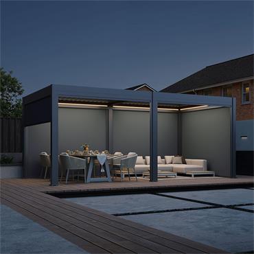 Neo Louvered Pergola Led Lighting 6mx3m
