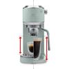 Delonghi Dedica Duo Pumped Coffee Machine Green