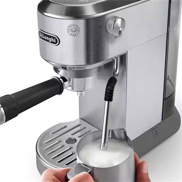 Delonghi Dedica Duo Pumped Coffee Machine Steel