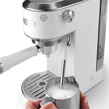Delonghi Dedica Duo Pumped Coffee Machine White