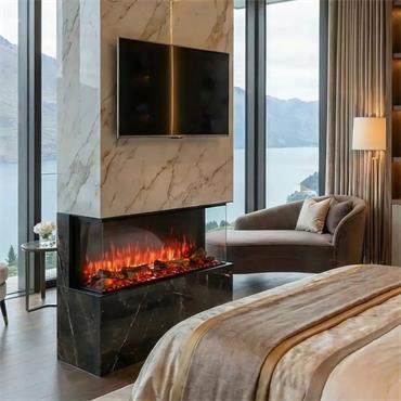 Elcofire Sol 1000 Electric Fire 3 Sided