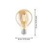 Eglo Bulb-E27-Led G80 4W Amber 2200k