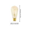 Eglo Bulb-E27-Led St64 4W Amber 2200k