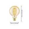 Eglo Bulb-E27-Led G95 4W Amber 1700k