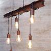 Eglo Townshend 6 Pendant Light E27 Antique Brown