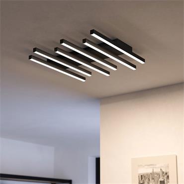 Padulari Ceiling Light Black Led