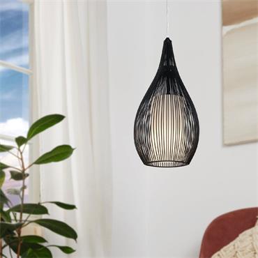 Razoni Pendant Light Black E27