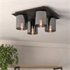 Gorosiba 1 Ceiling Light Black E27