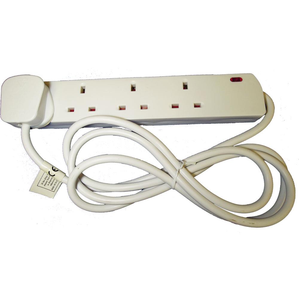 Lyvia 2 Metre Extension Lead 4 Gang Stakelums Home & Hardware Tipperary Ireland