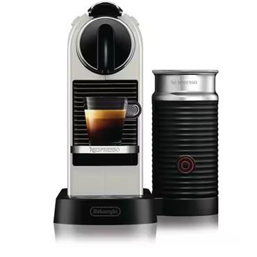 Delonghi Citiz & Milk Nespresso Coffee Machine White