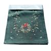 Embroidered Wreath Trail Runner Green
