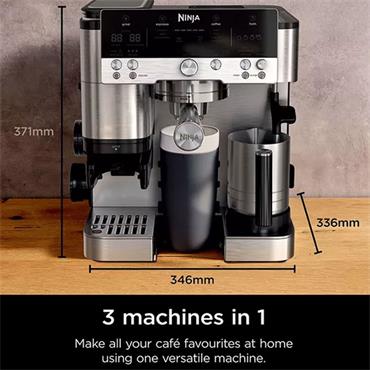 Ninja Luxe Cafe Premier Bean To Cup Coffee Machine Black