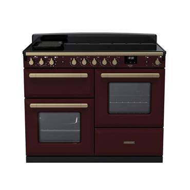 Rangemaster Estel Deluxe 110cm Induction  Bordeaux/antique Brass