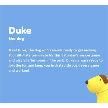 Bestie Stainless Steel  Water Bottle Dog