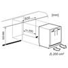 Miele Undercounter Integrated Freezer 95L