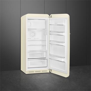Freestanding 50's Style Fridge Gloss Cream 270l 600mm