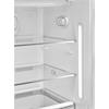 Freestanding 50's Style Fridge Gloss Cream 270l 600mm