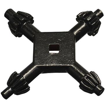 Faithfull 4 Way Chuck Key