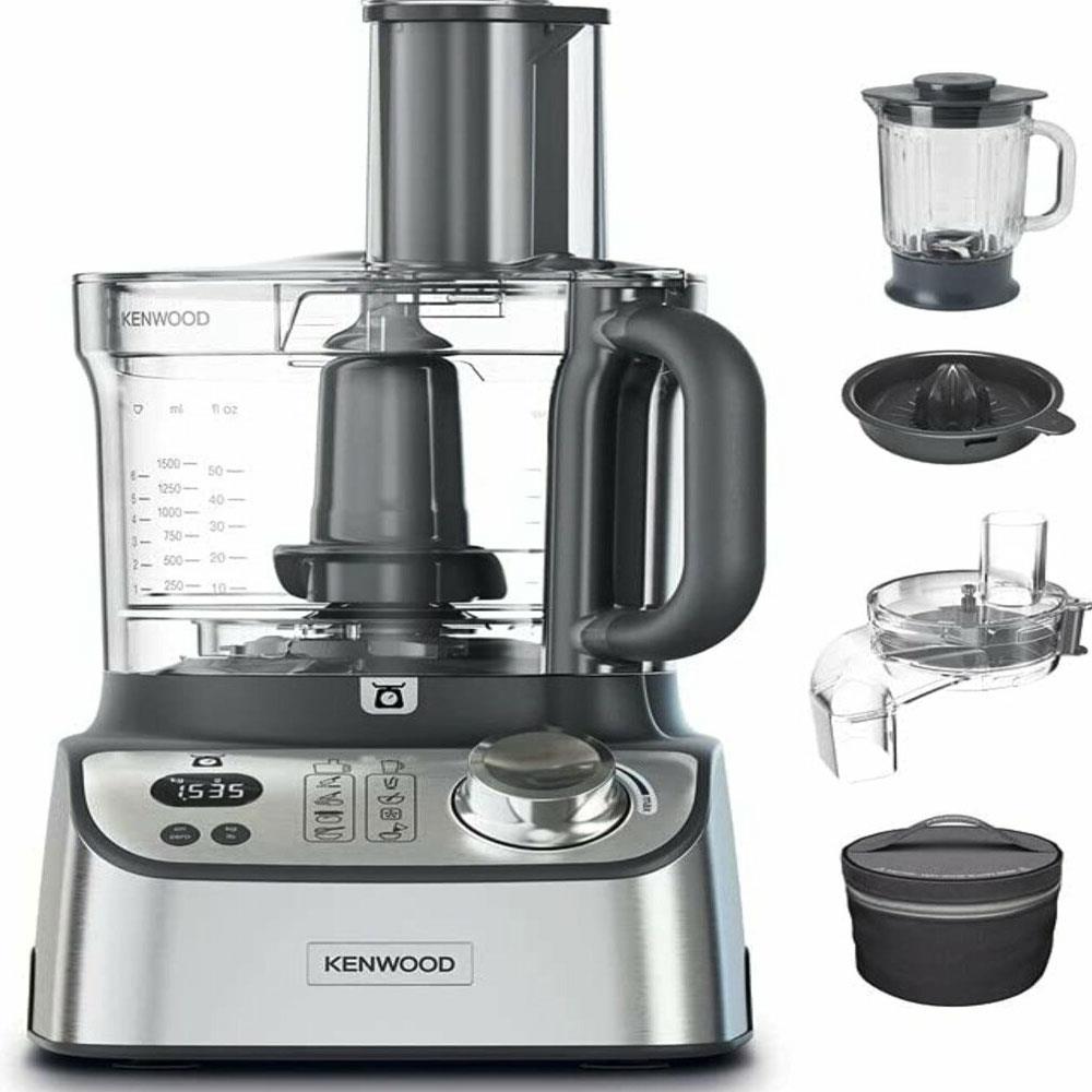 Kenwood Multipro 1000w Processor With Liquidiser Brushed Steel