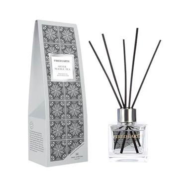 Wax Lyrical Fired Earth Reed Diffuser Silver 100ml 