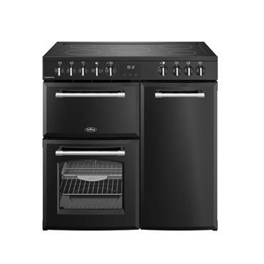 Belling Farmhouse 90 Ceramic Range Black