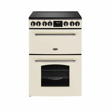 Belling Farmhouse Electric Range Cooker Cream 60cm