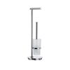Smedbo Outline Lite Free Standing Toilet Roll & Brush