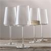 Galway Crystal Alto White Wine Glasses Set Of 4