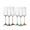 Galway Crystal Chroma Flute Party Pack - Set Of 6