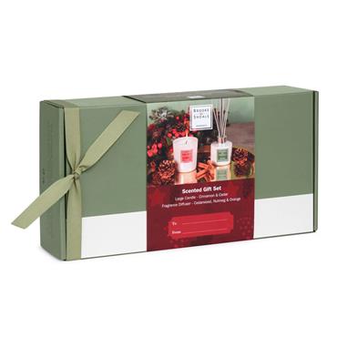 Christmas Gift Set Diffuser & Regular Candle