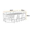 Sahara Premium 8 Seater Oval Garden Furniture Cover