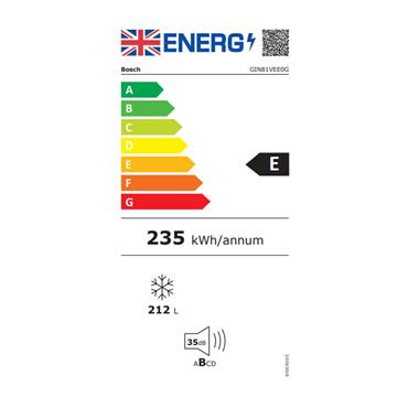 Bosch Series 4 Built-In Frost Free Freezer