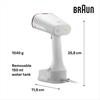 Braun Quickstyle 5 Garment Steamer White 1200w