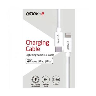 Groov-e Mfi Lightning To Usb-c Charging Cable 1m
