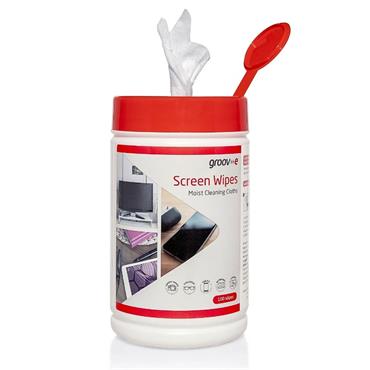 Groov-e PC & Mobile Phone Cleaning Wipes Pack Of 100
