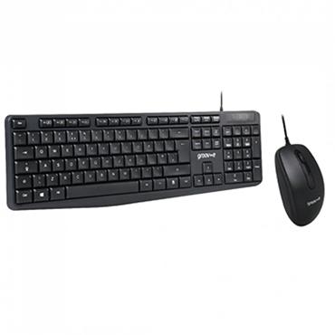 Groov-e Wired Mouse & Keyboard Set
