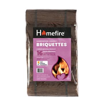 Homefire Hardwood Briquettes (10kg) 16 Pack