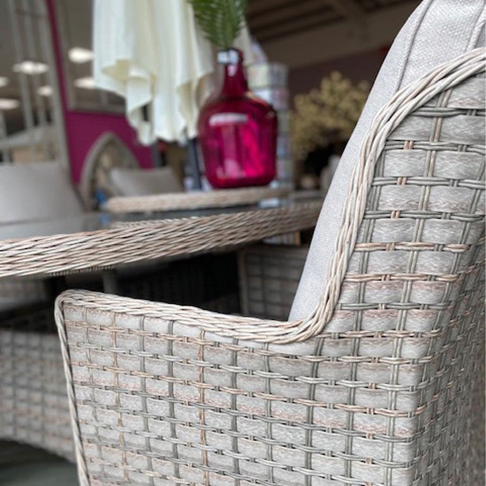 Hampton Rattan 8 Seater Oval Set | Stakelums Home & Hardware