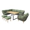 Harlo Casual Dining Garden Set Green