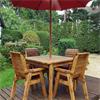 Charles Taylor 4 Seater Square Garden Furniture Set