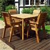Charles Taylor 4 Seater Square Garden Furniture Set